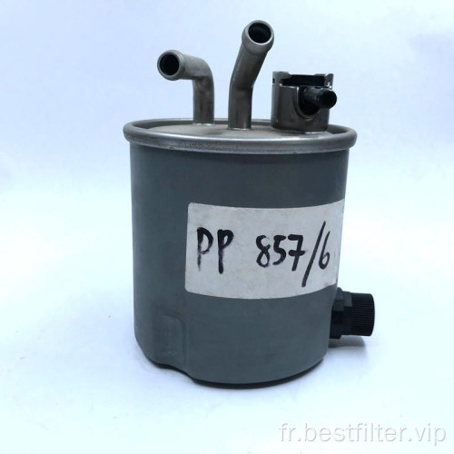 Séparateur d&#39;eau de carburant de générateur diesel PP857-6